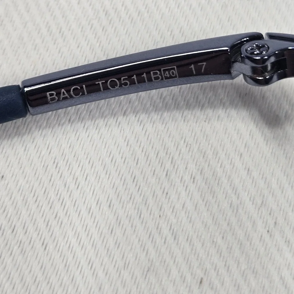 Baci blue eyeglasses